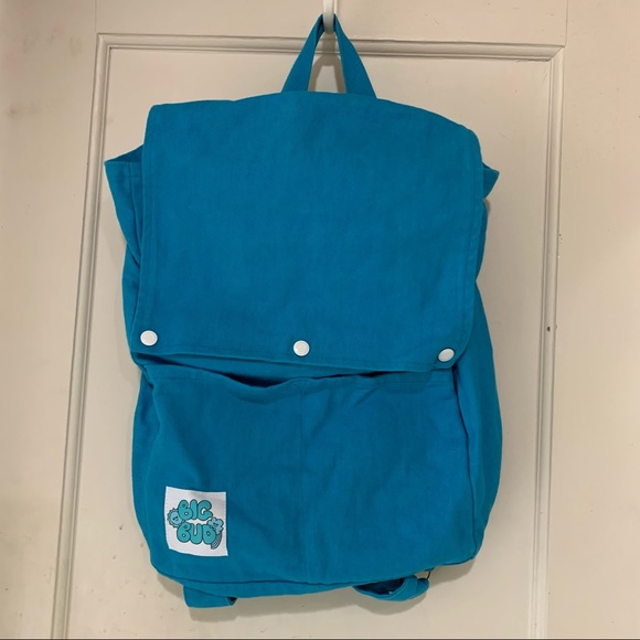 Big Flap Backpack Hawaiian Blue Big Bud 